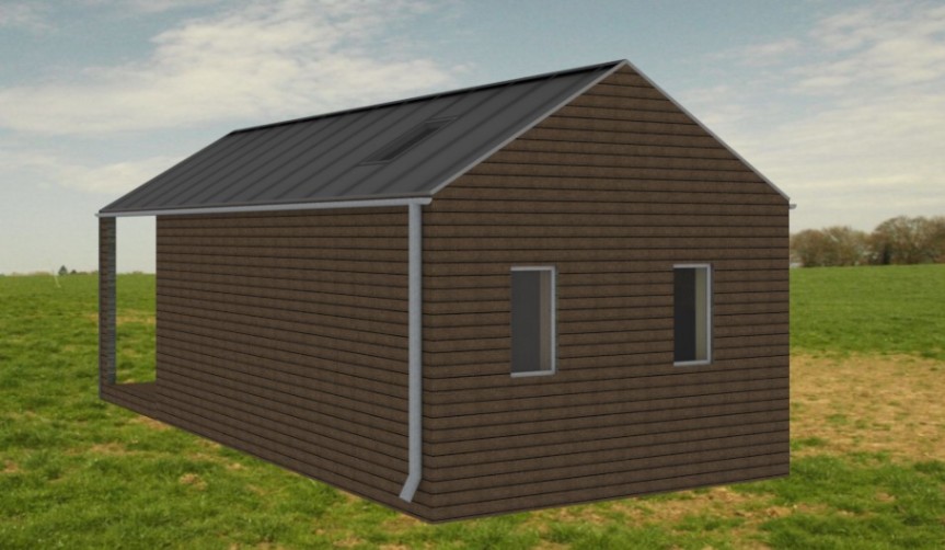 Insulated sauna house-Camping House