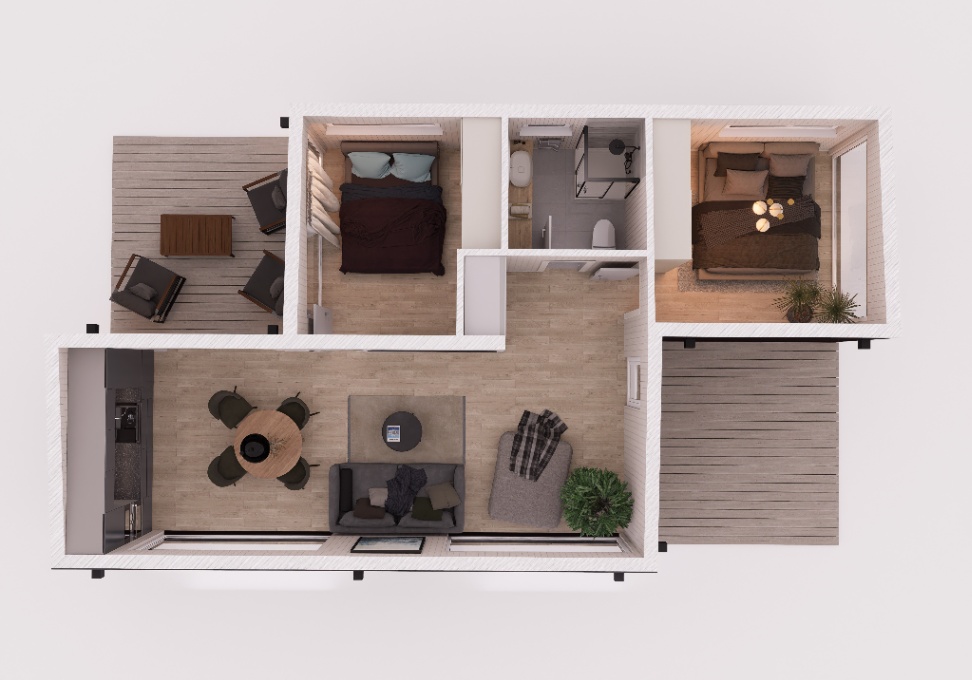 Modular home 60sqm