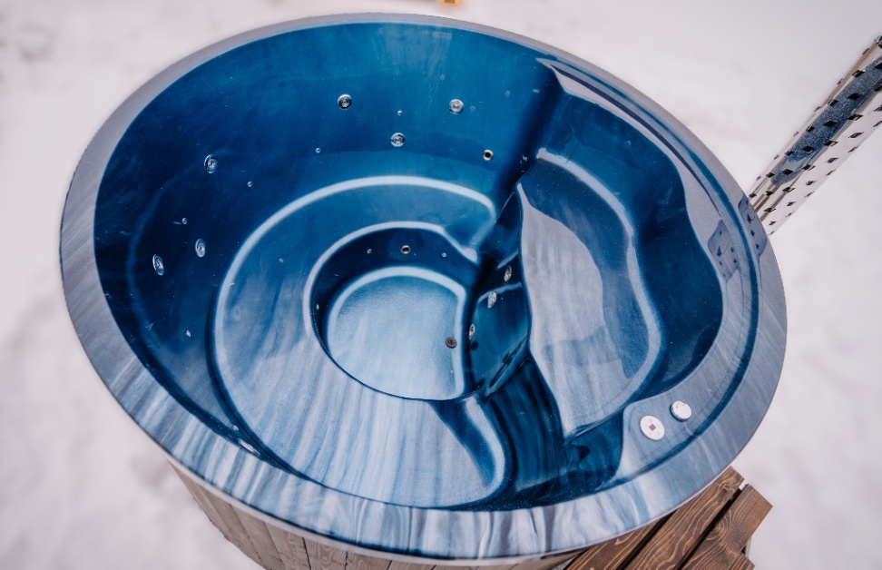 Acrylic shell hot tub classic IN - OSLO