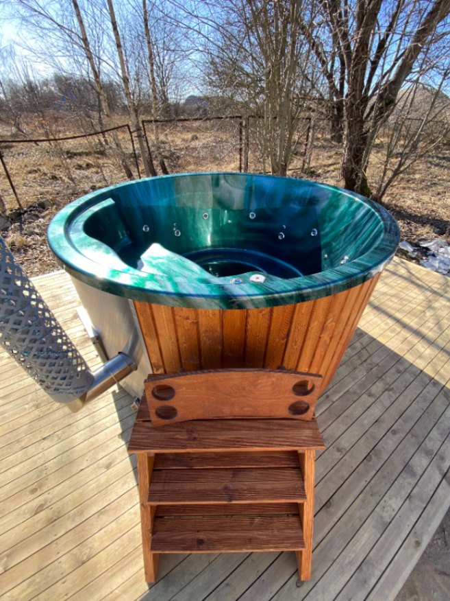 Acrylic shell hot tub classic IN - OSLO