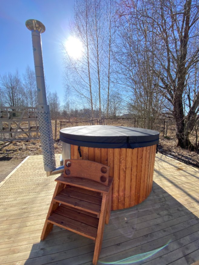 Acrylic shell hot tub classic IN - OSLO