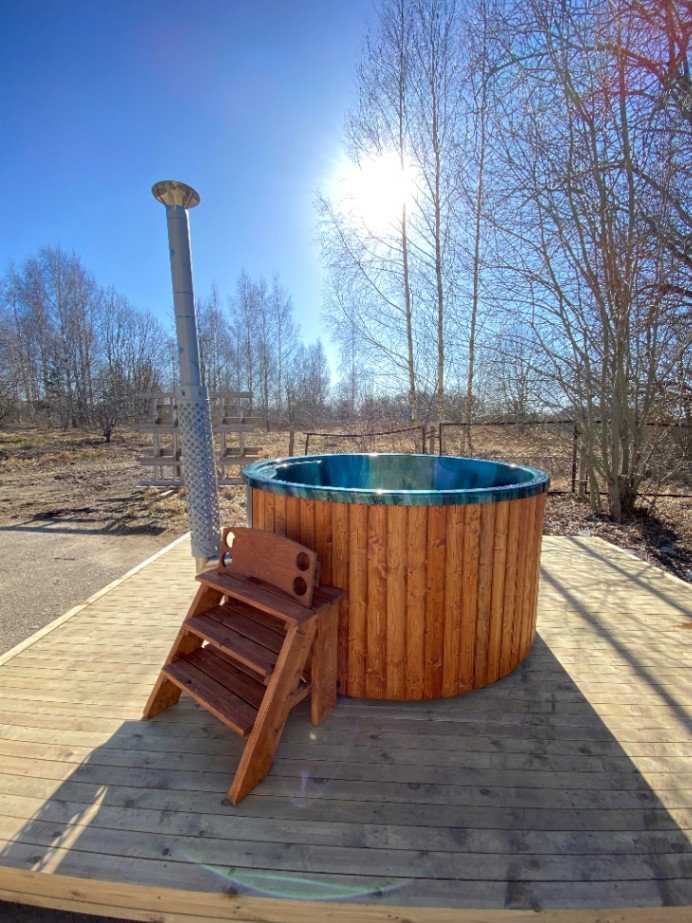 Acrylic shell hot tub classic IN - OSLO