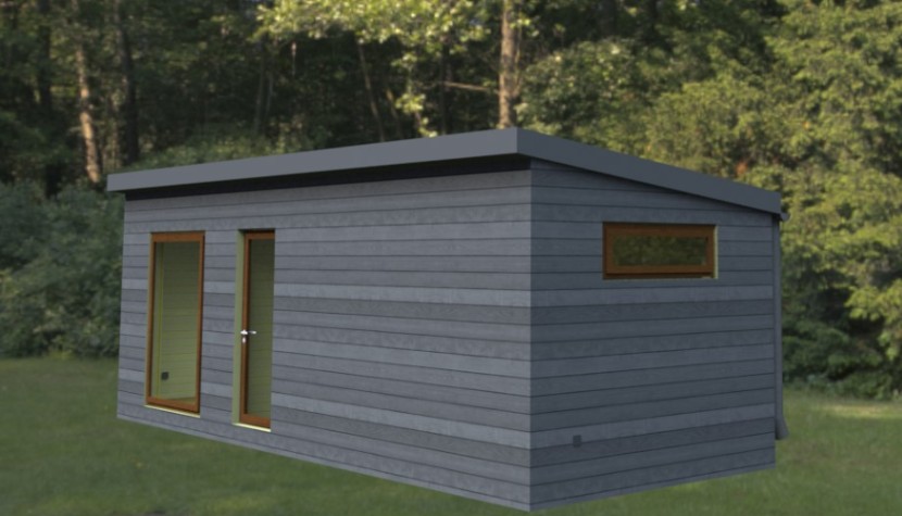 Insulated sauna house - JUTA