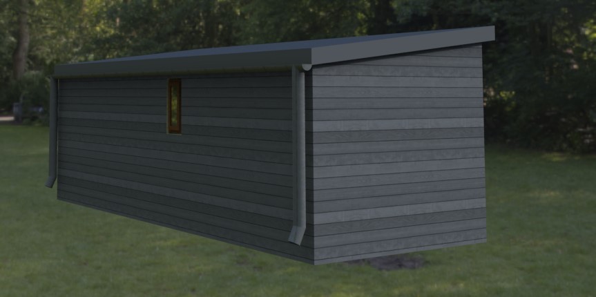 Insulated sauna house - JUTA