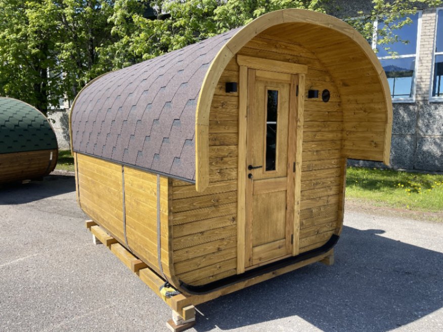 Barrel sauna