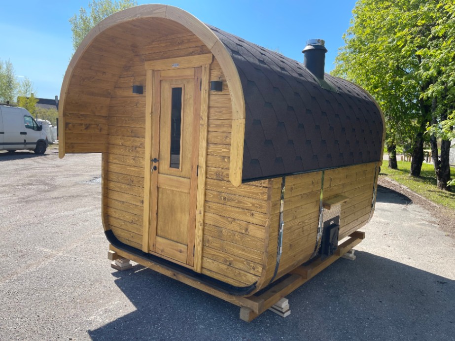 Barrel sauna