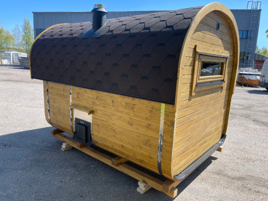 Barrel sauna