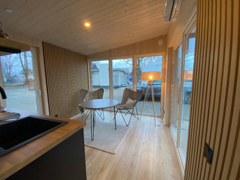 Vissezonas siltināta moduļu māja