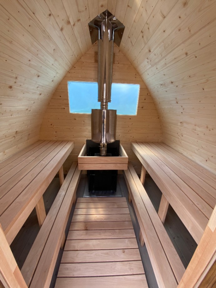 Barrel sauna -ALFA 2m