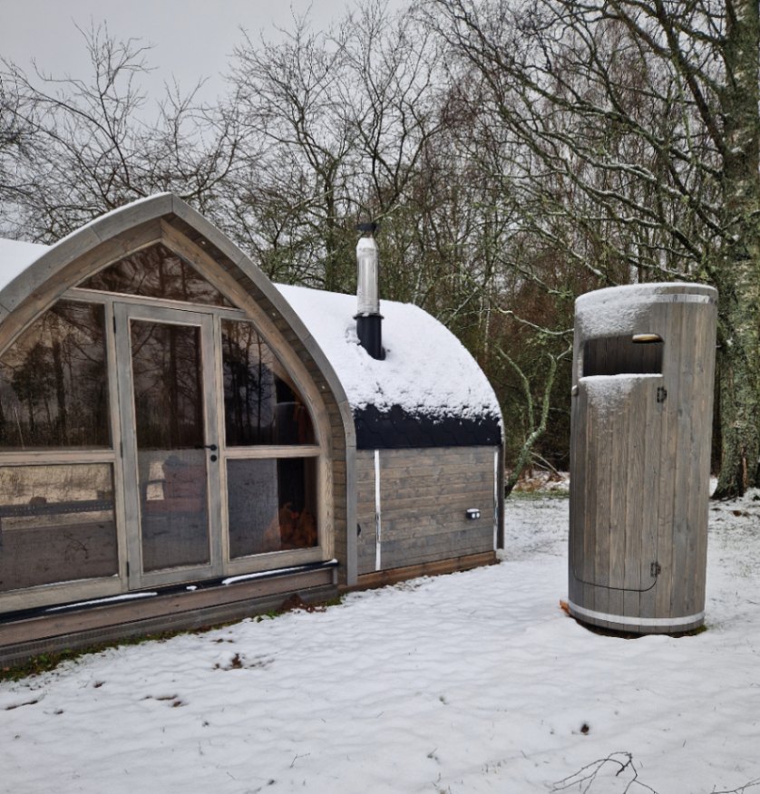 attēls, kurā attēlota koka moduļu māja