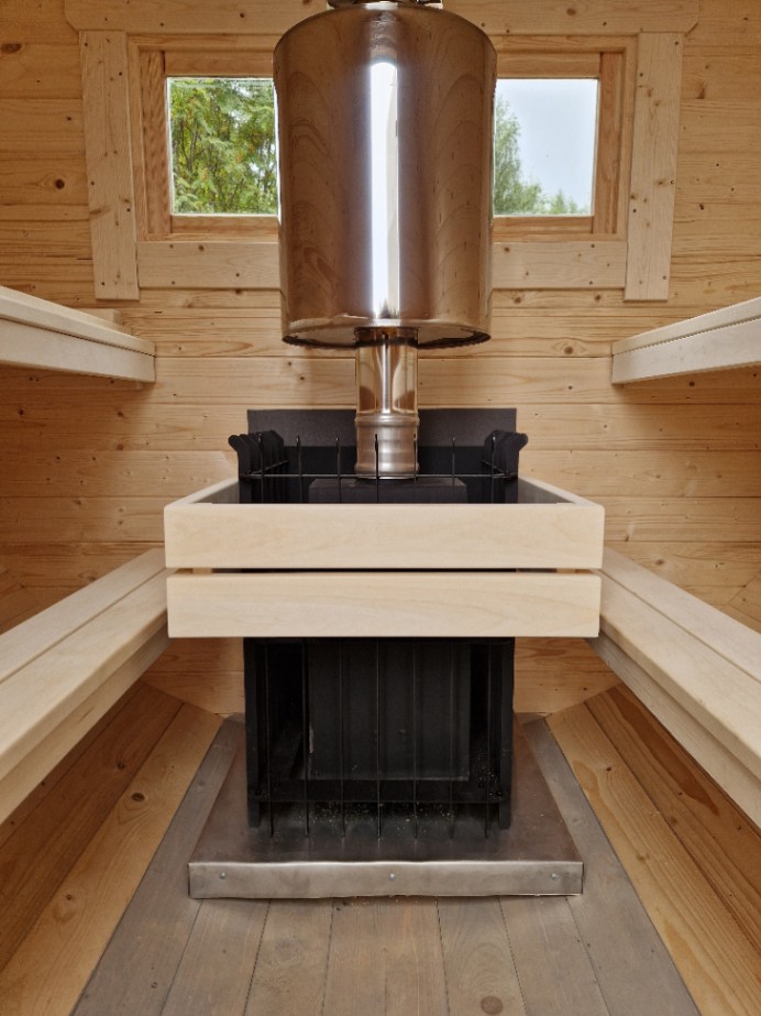 Round barrel sauna - CLASSIC